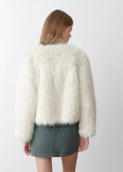 Abrigo Corto Efecto Pelo-Brownie Spain Best