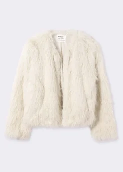 Abrigo Corto Efecto Pelo-Brownie Spain Best