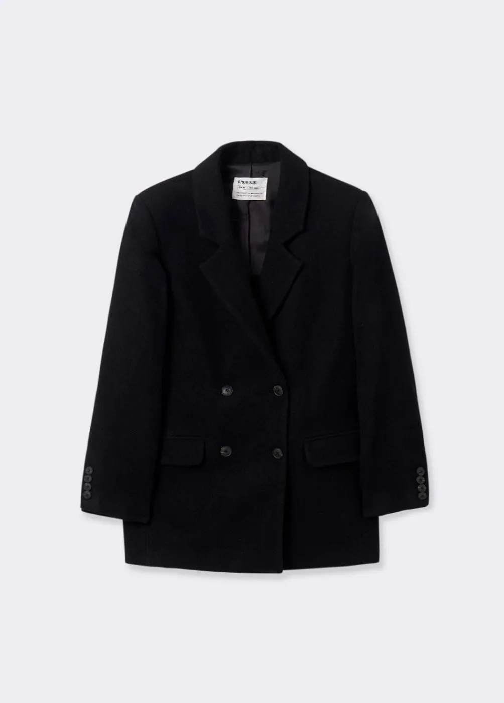 Abrigo Tipo Americana Pano-Brownie Spain Fashion