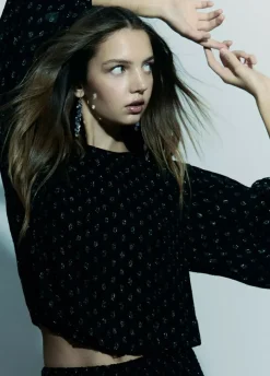 Blusa Aberturas Dobby-Brownie Spain Best