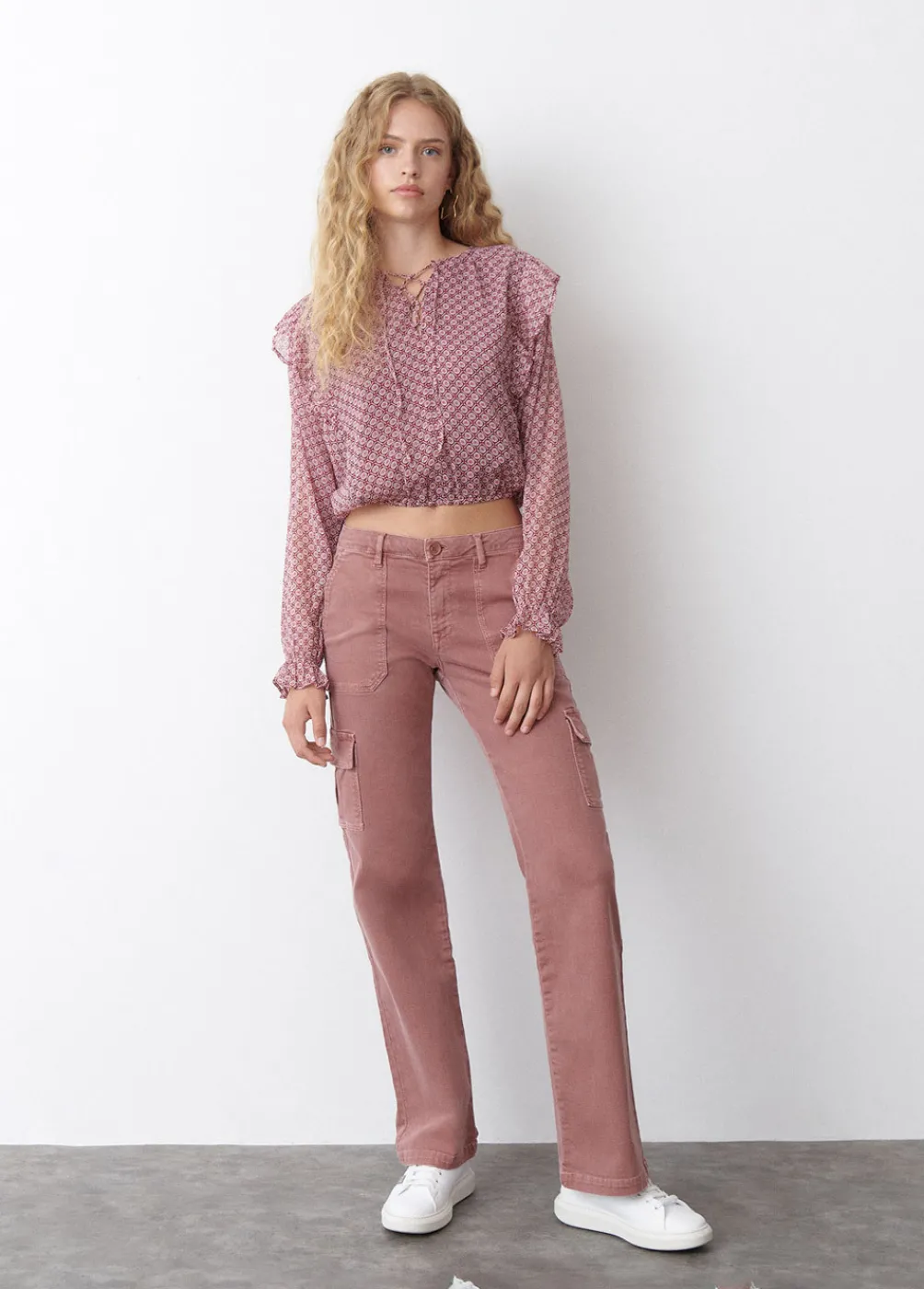 Blusa Corta-Brownie Spain New