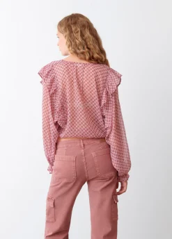 Blusa Corta-Brownie Spain New