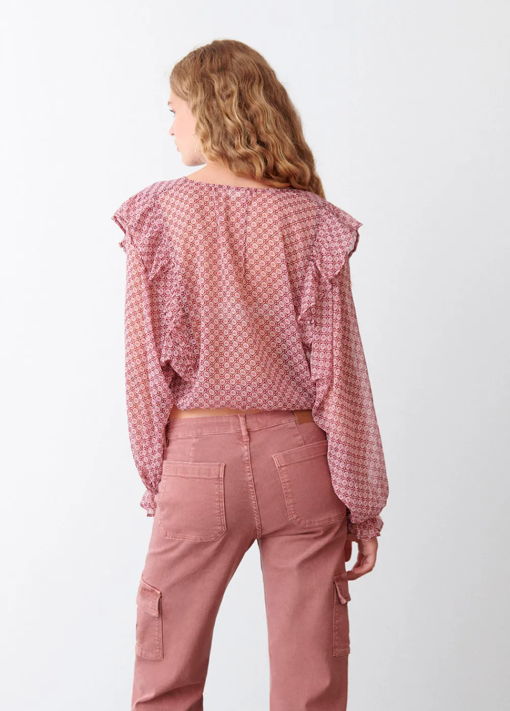 Blusa Corta-Brownie Spain New