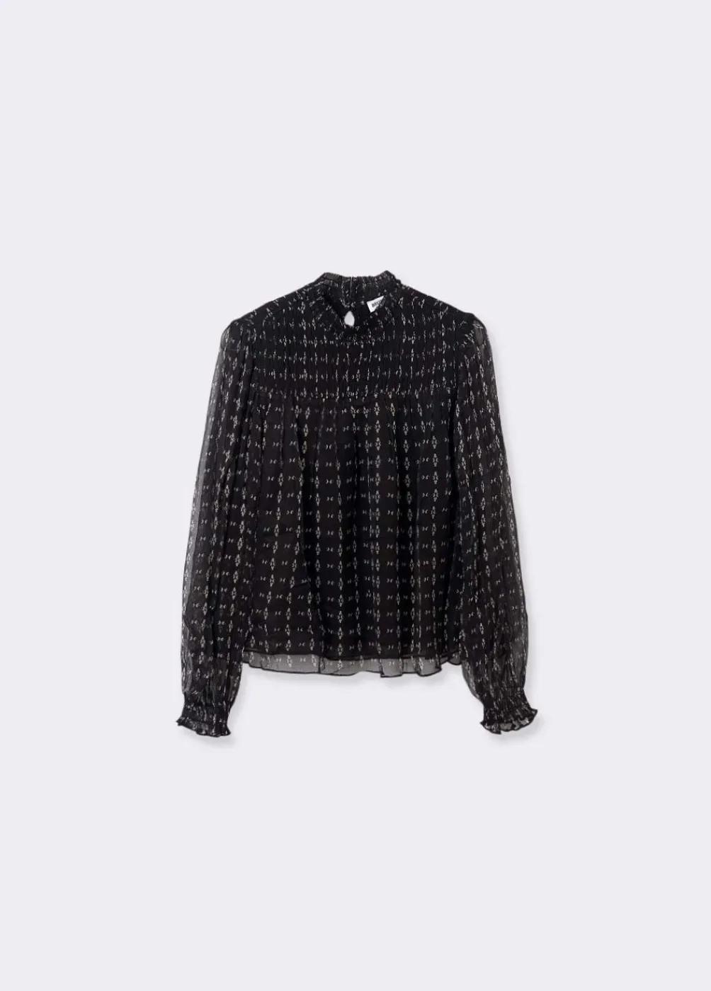 Blusa Cuello Alto-Brownie Spain Fashion