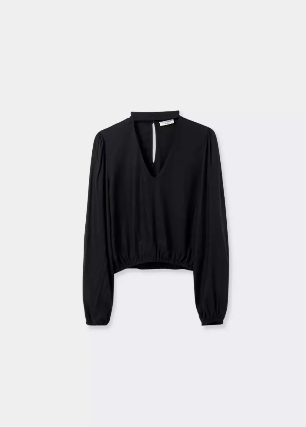 Blusa Lisa Con Chocker-Brownie Spain Online