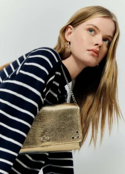 Bolso Doble Shiny Grabado-Brownie Spain Sale