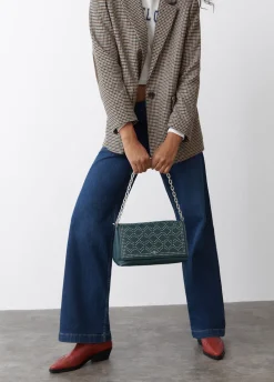 Bolso Mediano Solapa Tachas-Brownie Spain Sale