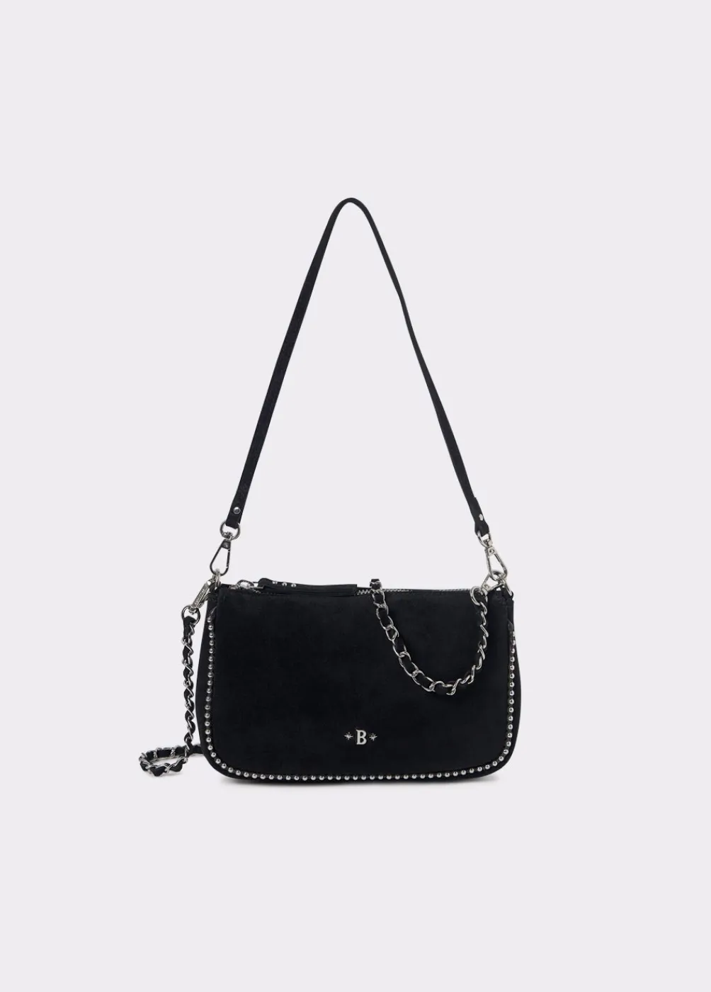 Bolso Pequeno Bolitas Piel-Brownie Spain Fashion