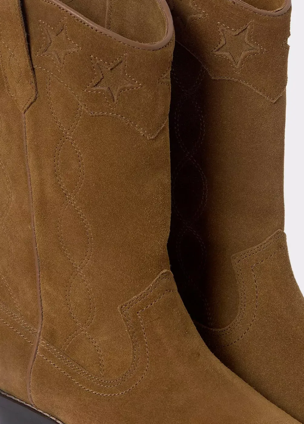 Bota Cowboy Estrellas Piel-Brownie Spain Sale