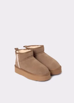 Botin Plataforma Pelo-Brownie Spain Clearance