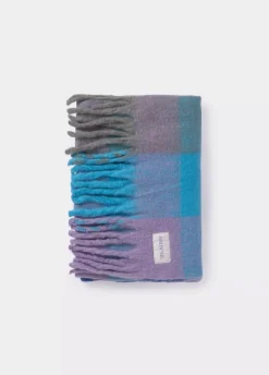 Bufanda Gruesa Cuadros Flecos-Brownie Spain Outlet