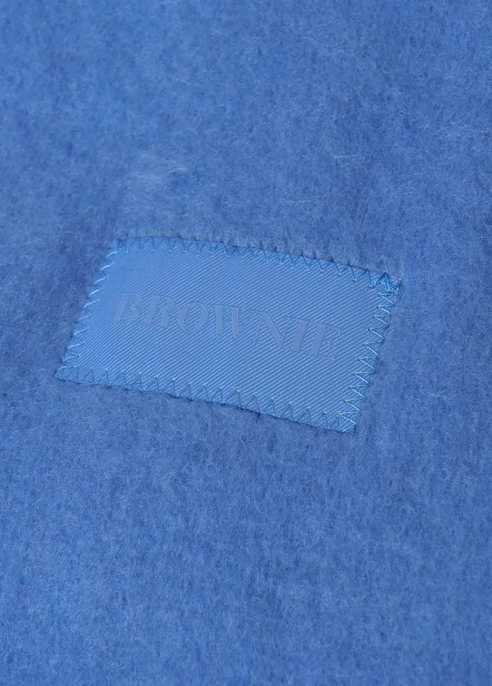 Bufanda Gruesa Estrecha Lisa Flecos-Brownie Spain Outlet