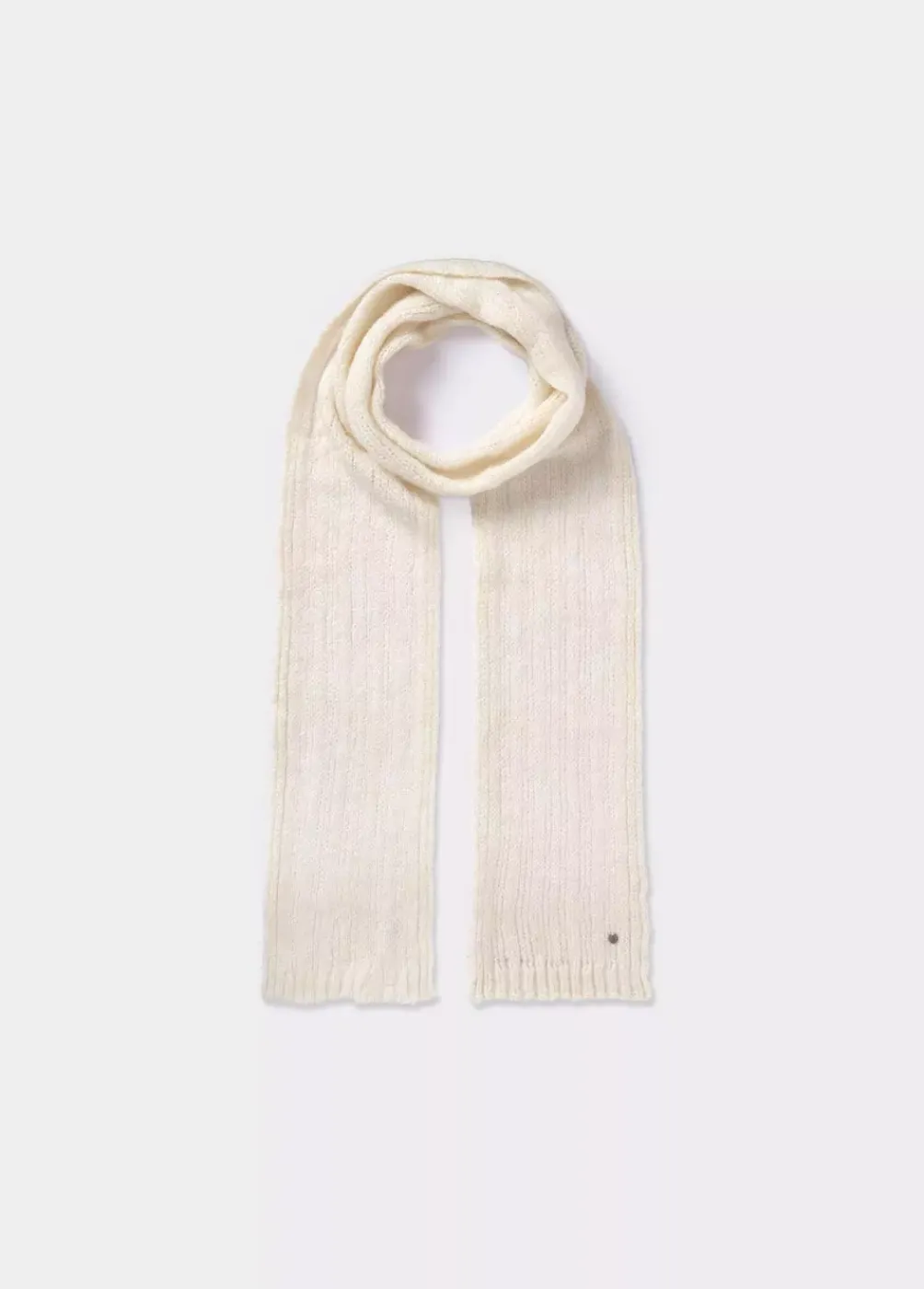 Bufanda Punto Calado Cruda-Brownie Spain Clearance