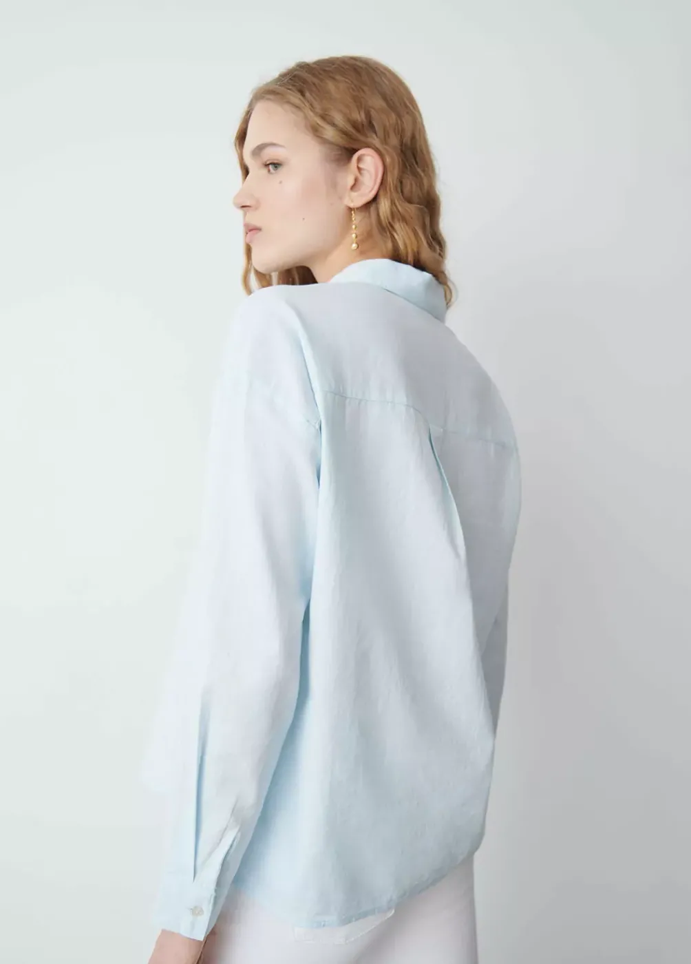 Camisa Basica Celeste-Brownie Spain Best