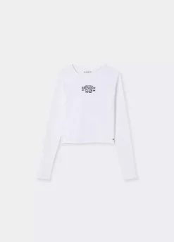 Camiseta Baby Tee Manga Larga-Brownie Spain Clearance