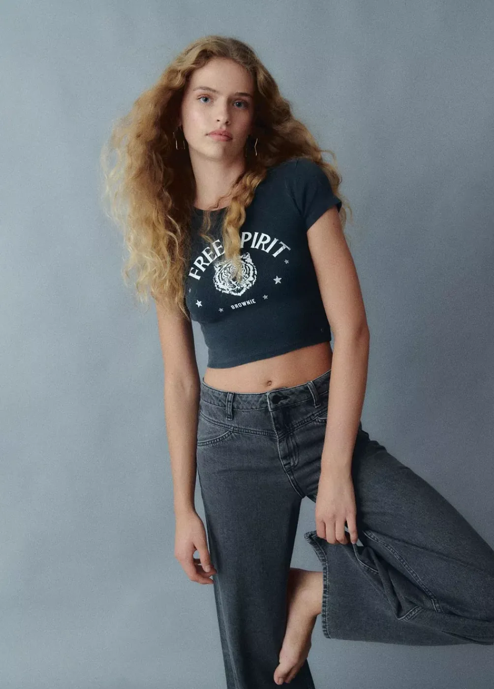 Camiseta Babyt Print-Brownie Spain New