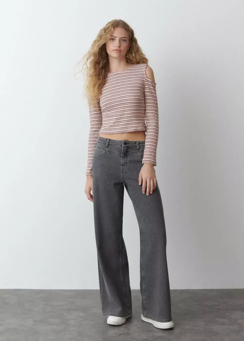 Camiseta Canale Hombros Rayas-Brownie Spain Discount