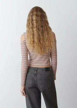 Camiseta Canale Hombros Rayas-Brownie Spain Discount