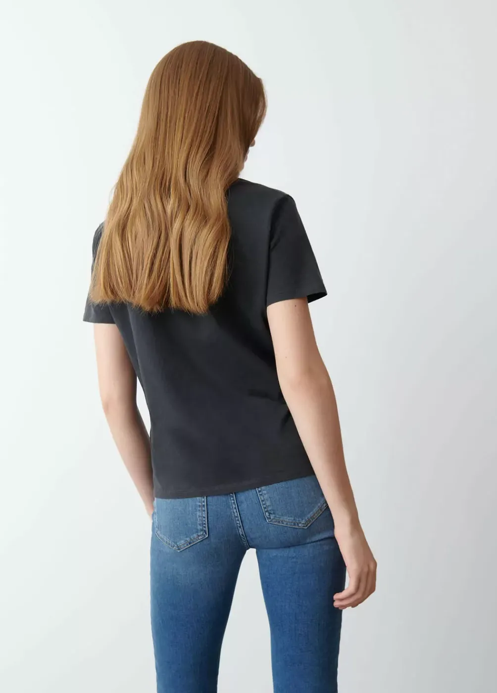 Camiseta Cuello Redondo Basico-Brownie Spain Discount