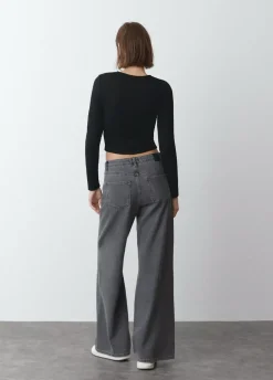 Camiseta Cut Out Canale Manga Larga-Brownie Spain Online