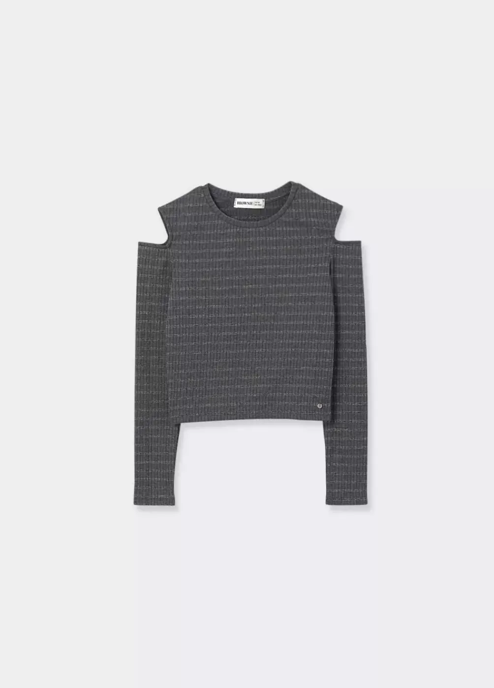 Camiseta Escote Hombros Rayas-Brownie Spain Best