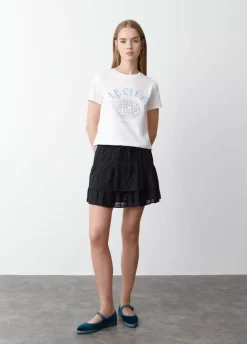 Camiseta Escudo Manga Corta-Brownie Spain Sale