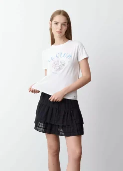 Camiseta Escudo Manga Corta-Brownie Spain Sale