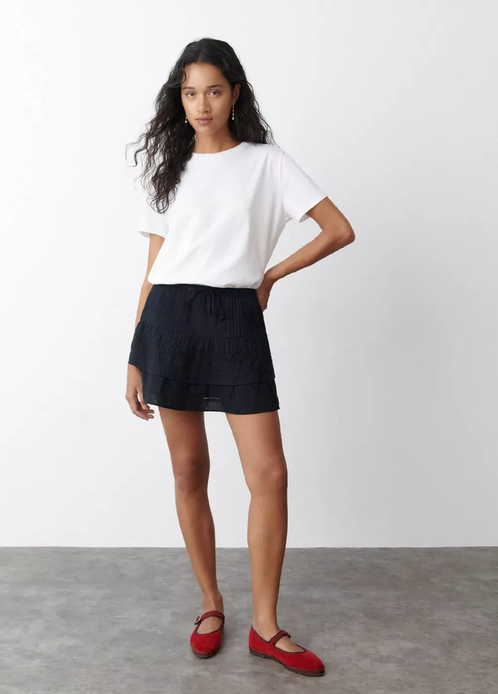 Camiseta Fous Manga Corta Basica-Brownie Spain Outlet