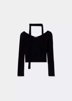 Camiseta Hombros Descubiertos Lazada-Brownie Spain Discount