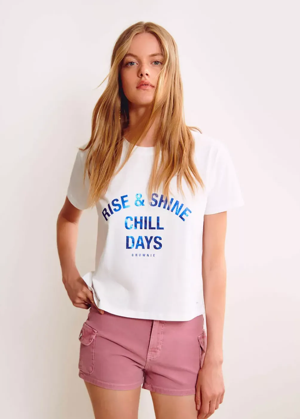 Camiseta Manga Corta Foil-Brownie Spain Clearance