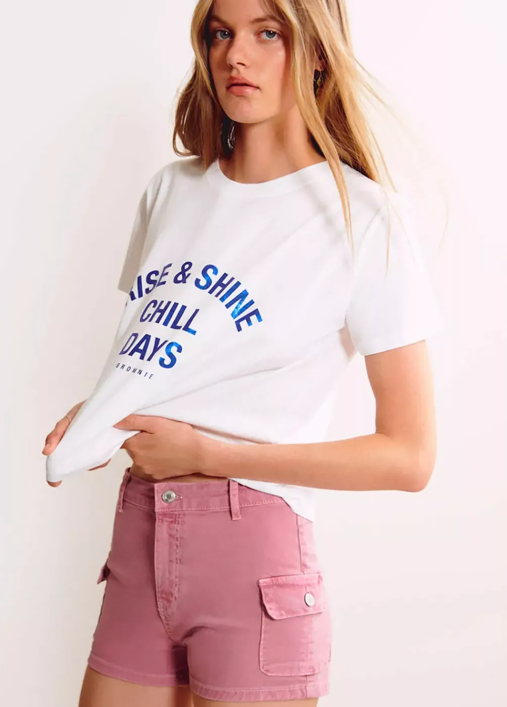 Camiseta Manga Corta Foil-Brownie Spain Clearance