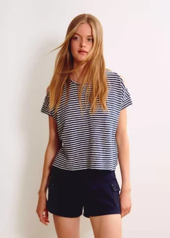 Camiseta Rayas Apertura-Brownie Spain Fashion