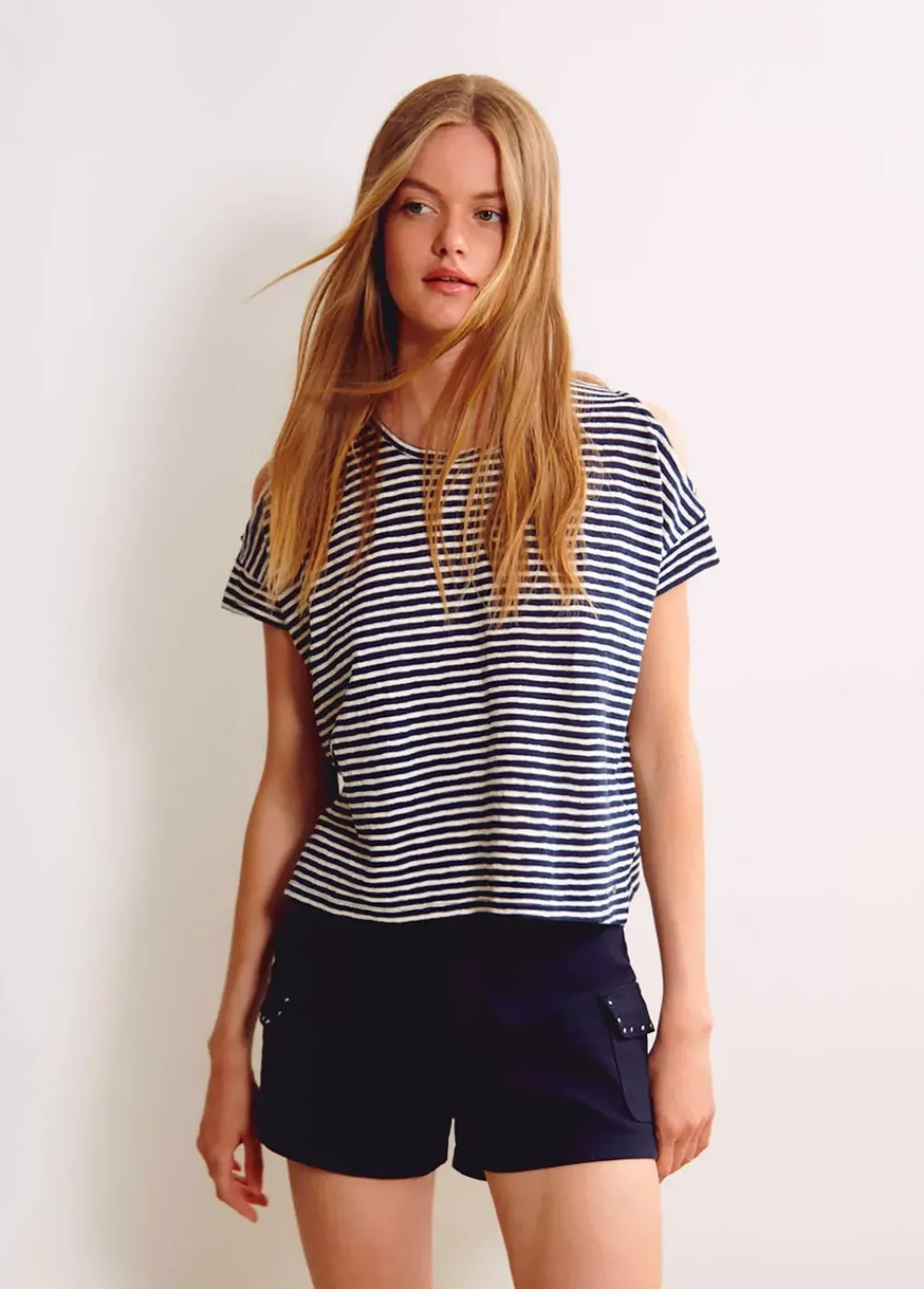 Camiseta Rayas Apertura-Brownie Spain Fashion