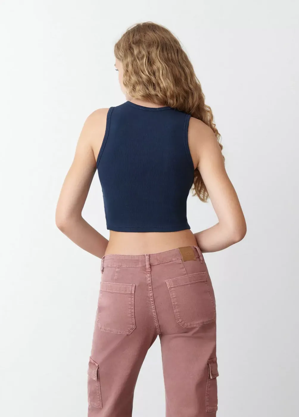 Camiseta Sin Manga Bordada-Brownie Spain Best