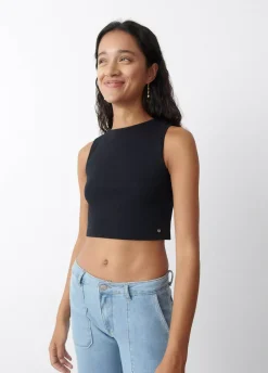 Camiseta Sin Manga Negra-Brownie Spain Sale