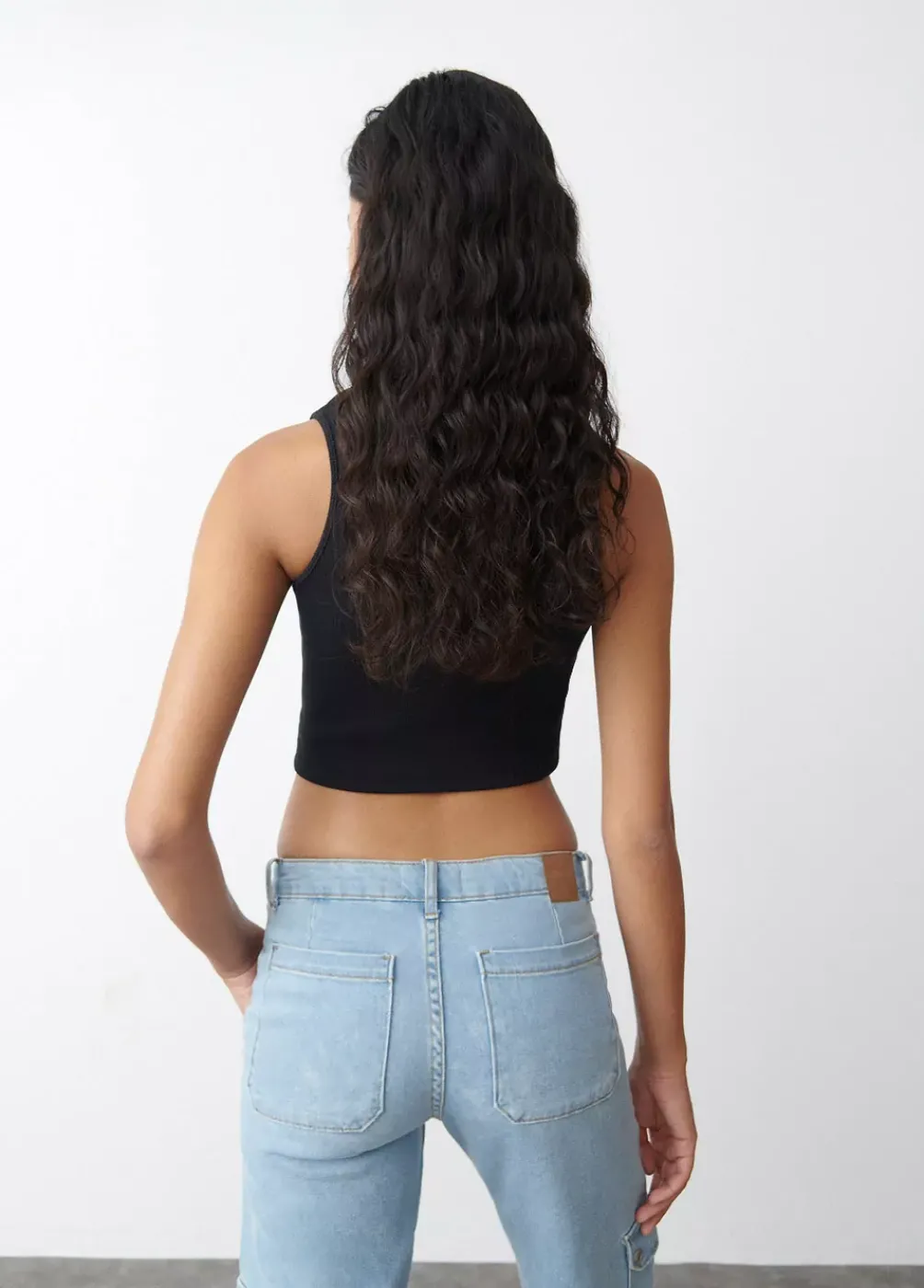 Camiseta Sin Manga Negra-Brownie Spain Sale