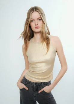 Camiseta Tirantes Rib Foil-Brownie Spain Hot