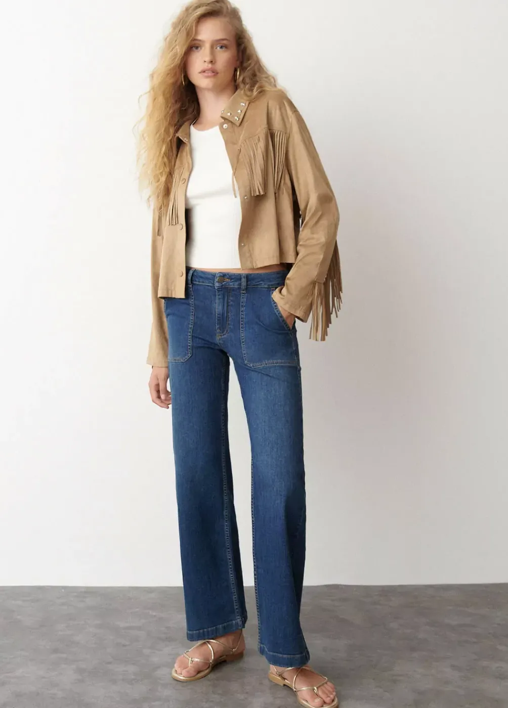 Cazadora Flecos Y Tachas-Brownie Spain Discount