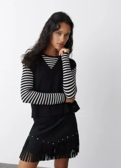 Chaleco Cuello Pico-Brownie Spain Sale