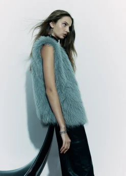 Chaleco Efecto Pelo-Brownie Spain Clearance