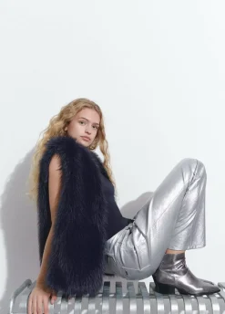 Chaleco Efecto Pelo-Brownie Spain Hot