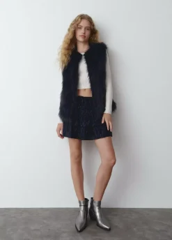 Chaleco Efecto Pelo-Brownie Spain Hot