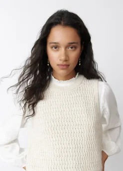 Chaleco Punto Jacquard-Brownie Spain Sale