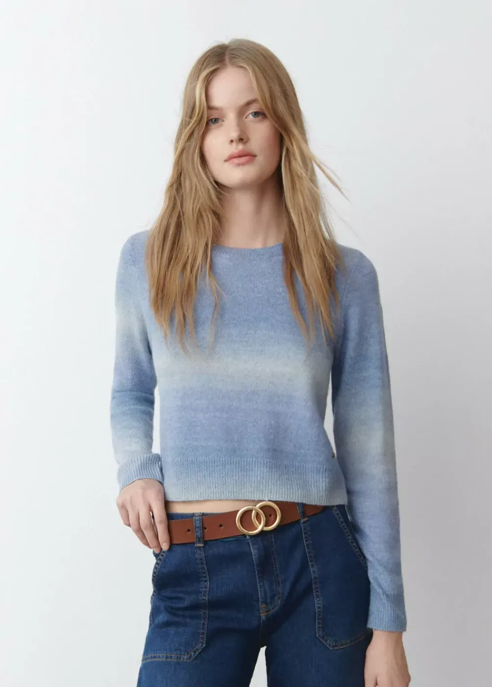 Cinturon Piel Hebilla Doble Piel-Brownie Spain Fashion