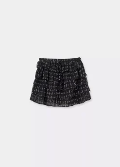 Falda Corta Cuatro Volantes-Brownie Spain Outlet