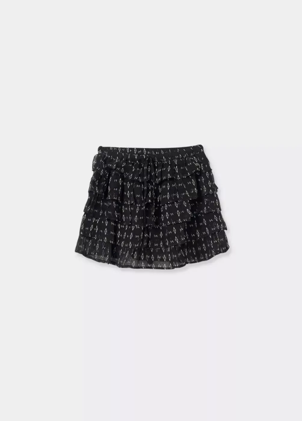 Falda Corta Cuatro Volantes-Brownie Spain Outlet