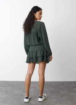 Falda Cuadros Volantes-Brownie Spain Clearance