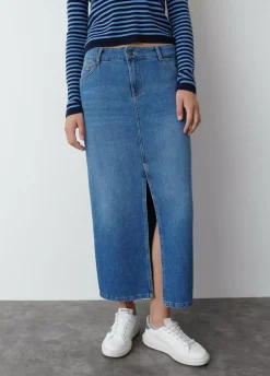 Falda Larga Twill-Brownie Spain Best