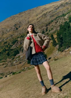 Falda Volantes Cuadros-Brownie Spain Clearance