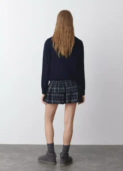 Falda Volantes Cuadros-Brownie Spain Clearance